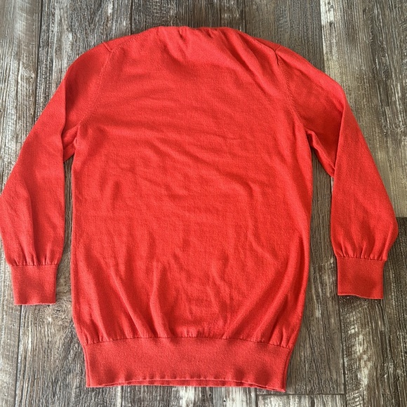 BANANAS REPUBLIC RED SWEATER, XSMALL - Picture 2 of 10